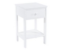 Essentials 1 Drawer Petite Bedside Cabinet