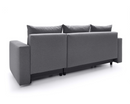 Otto Right Hand Facing Corner Sofa - Dark Grey