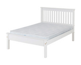 Matteo 5' Bed Low Foot End - White