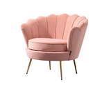 Adella Armchair - Coral