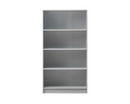 Traditional Tall Bookcase-Grey