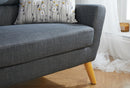 Landon Medium Sofa Grey