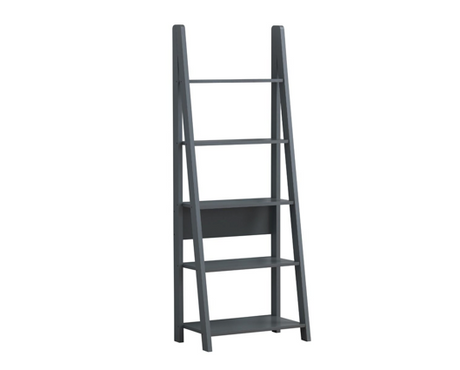 Ladder Bookcase-Dark Grey