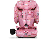 On the Go i-size Travel Car Seat - Itchy Feet Rosy