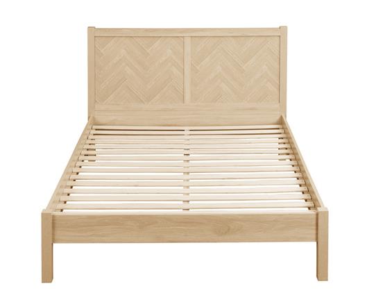 Herringford King Bed - Oak