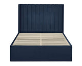 Leila Dual Storage Door Bed Royal Blue - Double