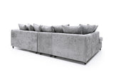 Heidi Left Hand Facing Corner Sofa Plus - Light Grey