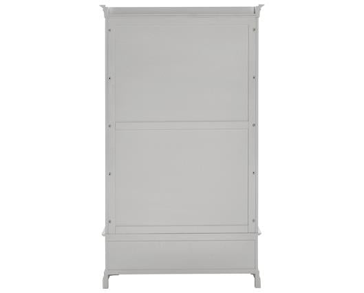 BORDEAUX 2 DOOR WARDROBE - PEBBLE GREY