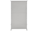 BORDEAUX 2 DOOR WARDROBE - PEBBLE GREY