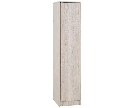 MALVERN 1 DOOR WARDROBE - URBAN SNOW