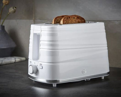 Swan Symphony 2 Slice Toaster White