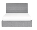 Merida Ottoman Double Bed - Grey