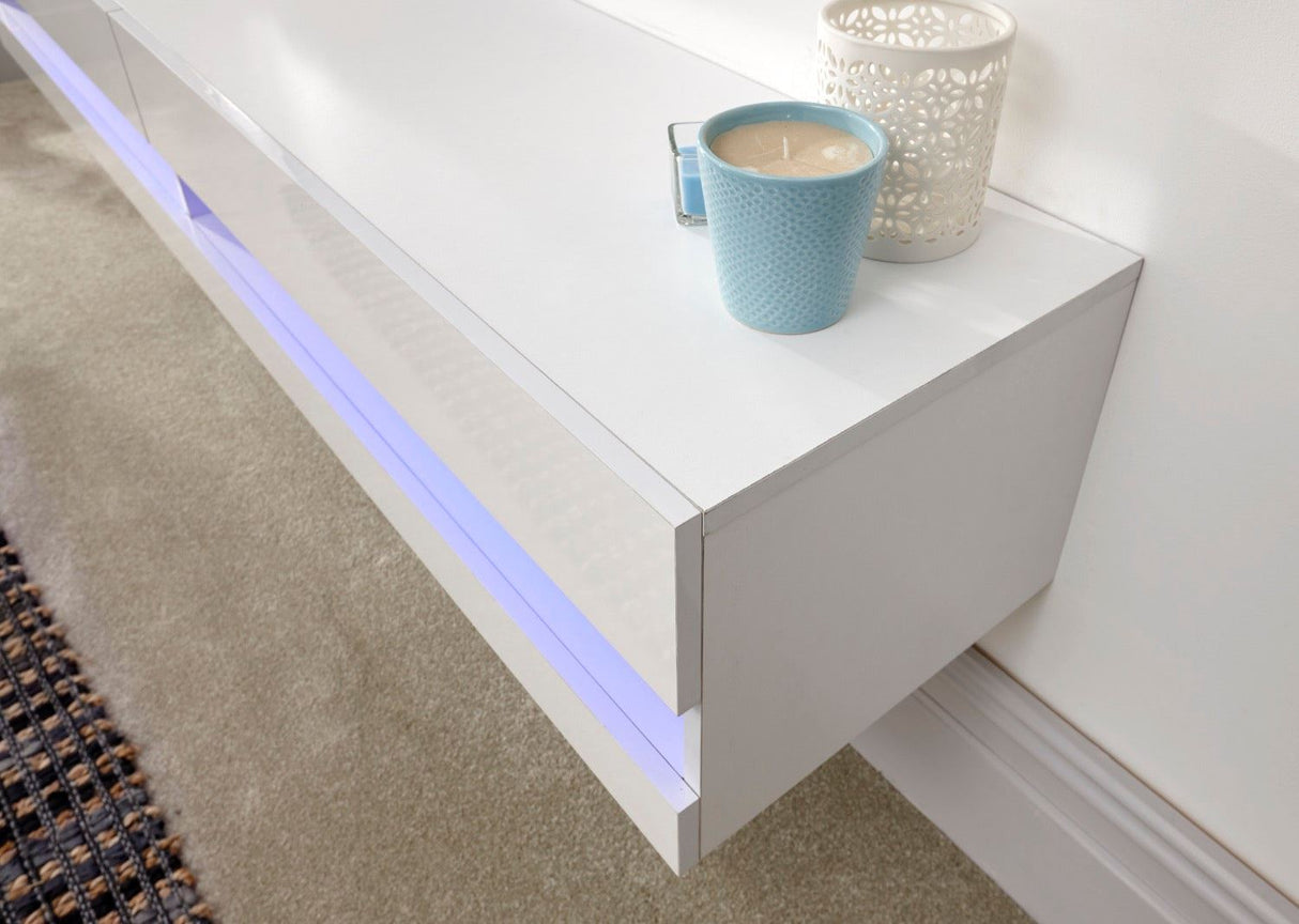 Graze LED 150cm Wall TV Unit