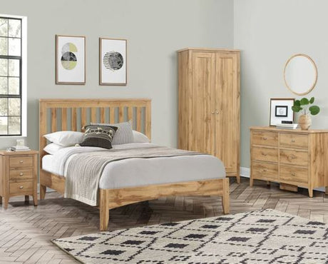 Hampstead Double Bed - Oak