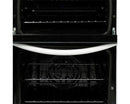 Haden HE50DOMW 50cm Double Oven With Ceramic Hob White