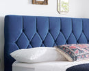 Loxley Small Double Bed - Blue