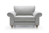 Iris Love Seat - Light Grey