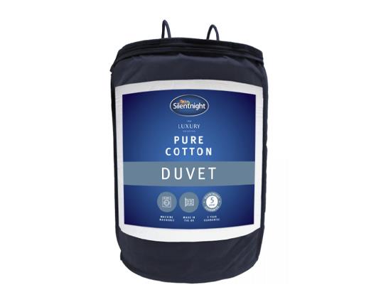 Single - Silentnight Pure Cotton Duvet � 10.5 Tog