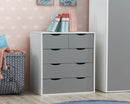 Atrix 3+2 Drawer Chest-Grey