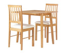 Drop Leaf Dining Set Oak Colour Finish