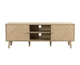Herringford Large TV Unit - Oak
