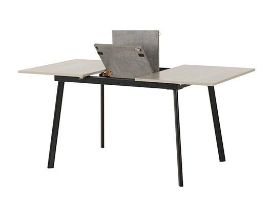 AVERY EXTENDING DINING TABLE - CONCRETE/GREY OAK EFFECT