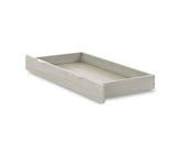 Nika Cot Bed & Under Drawer - Grey Wash & White