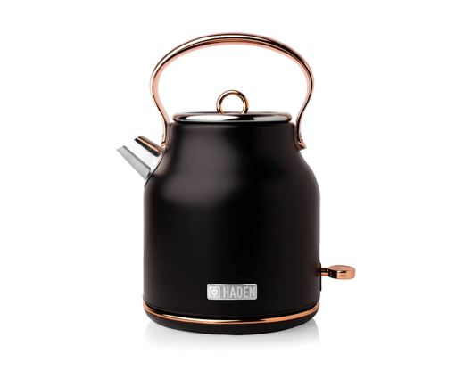 Haden Heritage 1.7L Kettle Black and Copper