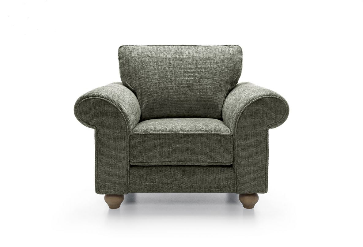 Iris Armchair - Rifle Green