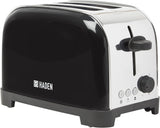 Haden Iver 2 Slice Toaster Black