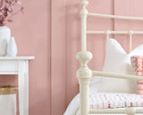 Emily Single Bed - Cream