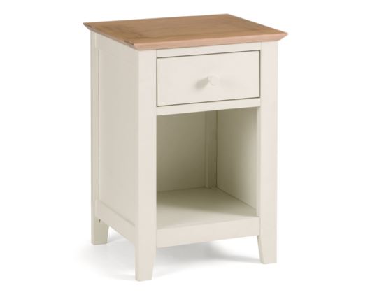 Sanford 1 Drawer Bedside - Two Tone