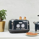 Haden Jersey 4 Slice Toaster Steel Blue