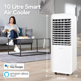 Igenix 10 Litre Smart Air Cooler White