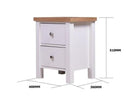 Shannon Nightstand with 2 Drawers