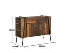 Burr Sideboard with 2 Doors & 2 Drawers