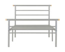 Orion Single Bed - Silver