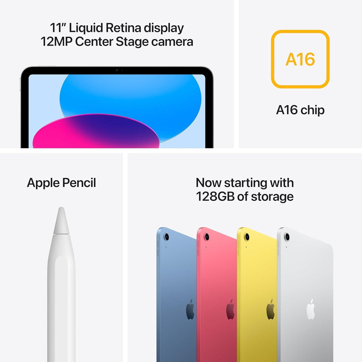 11-inch iPad (11th generation) Wi-Fi 128GB - Pink