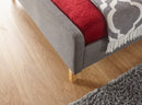 Ashbourne Bedstead Double Bed - Grey