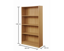 Tall Bookcase-Oak