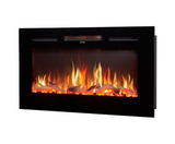 Orson Inset/Wall Mounted Fire,36"