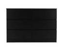 Marcus 8 Drawer Chest - Black