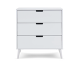 Maura 2 Piece Room Set - White with Acrylic