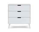 Maura 2 Piece Room Set - White with Acrylic