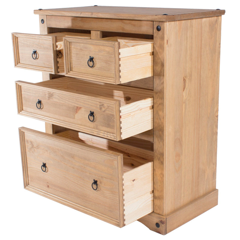 Corona Premium 2+2 Drawer Chest