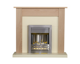 Samuel Fireplace Suite in Oak, 43 Inch