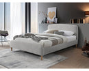 Otley Double Bed - Dove Grey