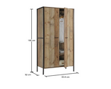Horton 2 Door Wardrobe