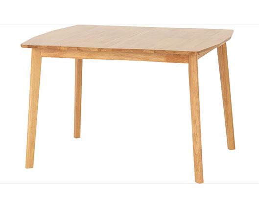 EMERY EXTENDING DINING SET (X4 CHAIRS) - NATURAL OAK EFFECT