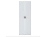 Easton 2 Door Wardrobe- White